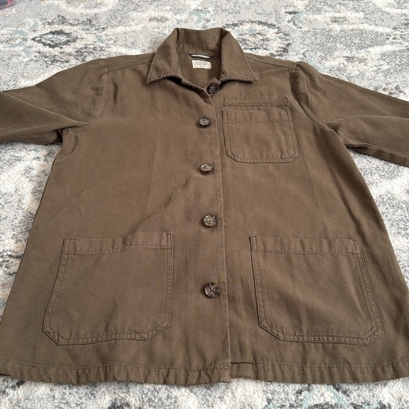 Marine Layer Button Down Shacket - Picture 3 of 7